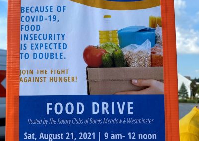 Days of Service August Food Drive