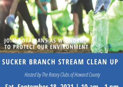 Days of Service September Clean Up Day Flyer